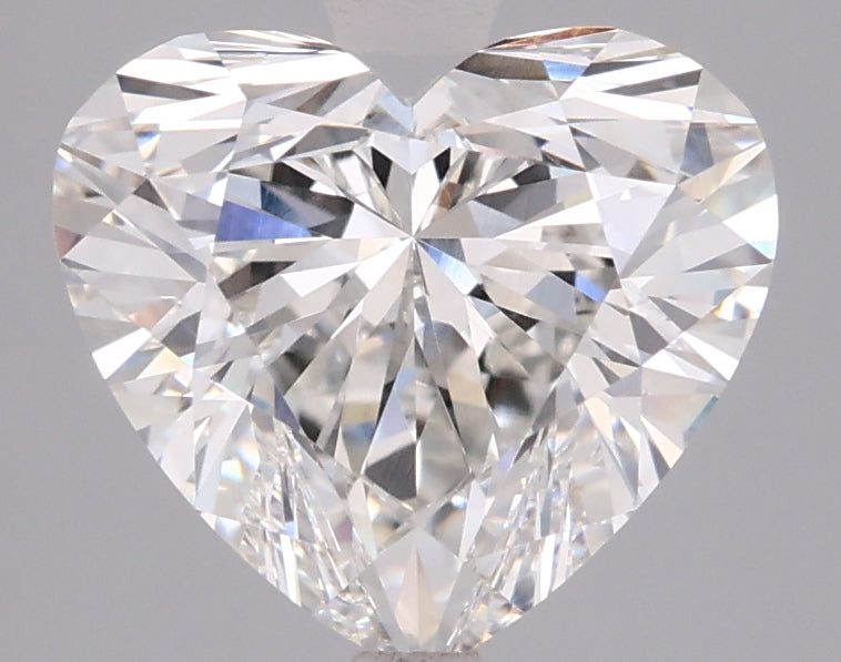 3.04 Carat Heart Shaped, Ideal Cut, G Color, VVS2 Clarity, IGI Certified Lab Grown Diamond