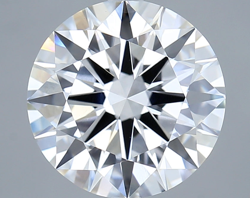 5.02 Carat Round Shaped, Ideal Cut, F Color, VVS2 Clarity, IGI Certified Lab Grown Diamond