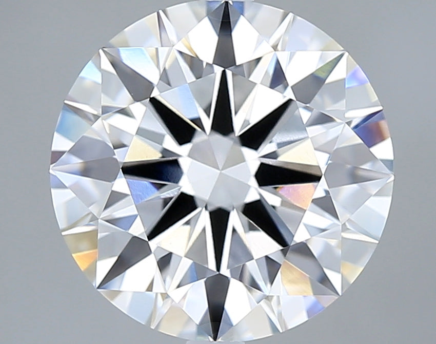 5.05 Carat Round Shaped, Ideal Cut, E Color, VVS2 Clarity, IGI Certified Lab Grown Diamond