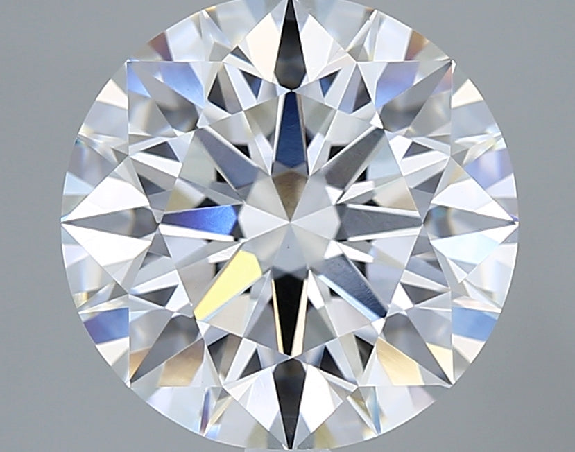 5.04 Carat Round Shaped, Ideal Cut, E Color, VVS2 Clarity, IGI Certified Lab Grown Diamond