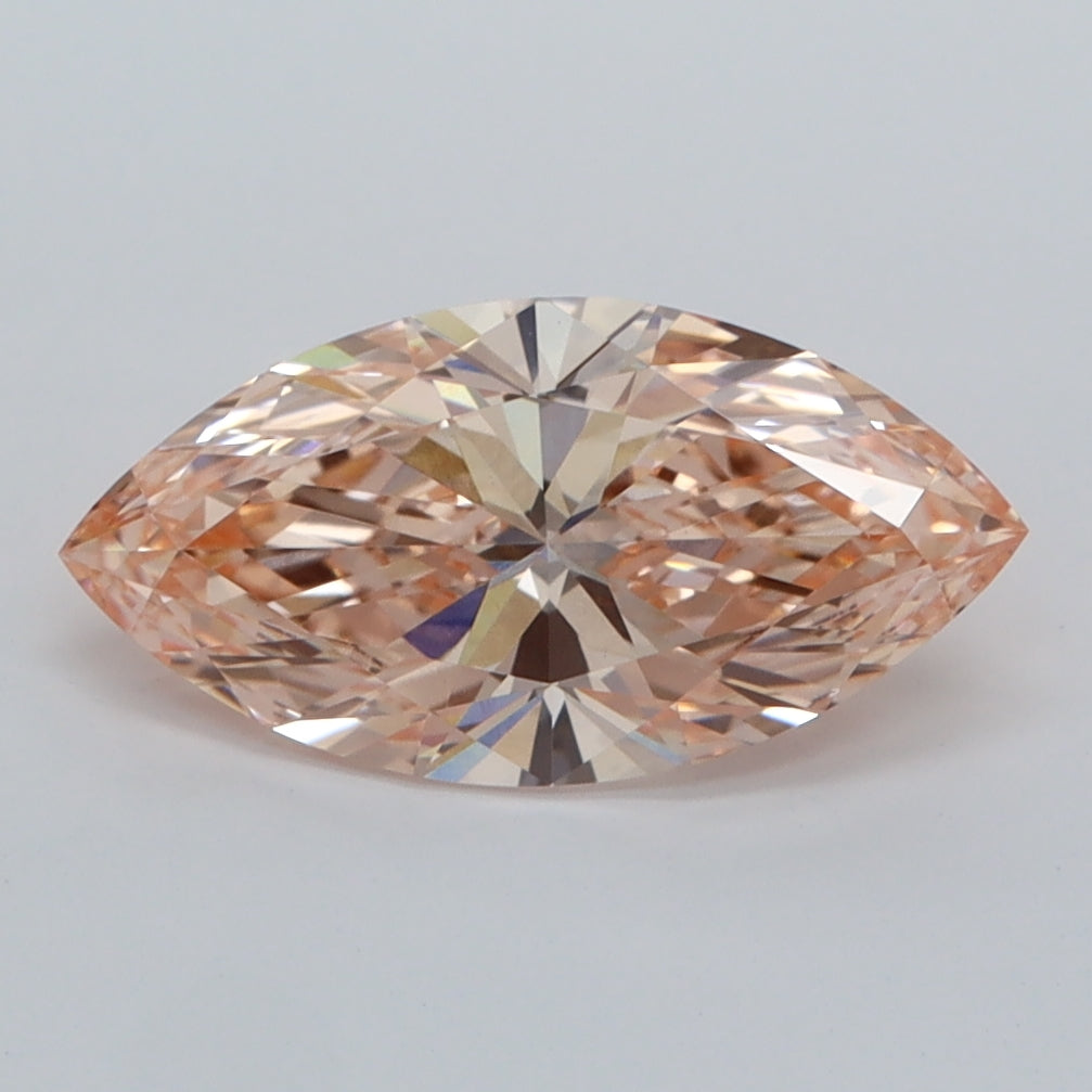 1.54 Carat Marquise Shaped, Ideal Cut, VVS2 Clarity, IGI Certified Lab Grown Diamond