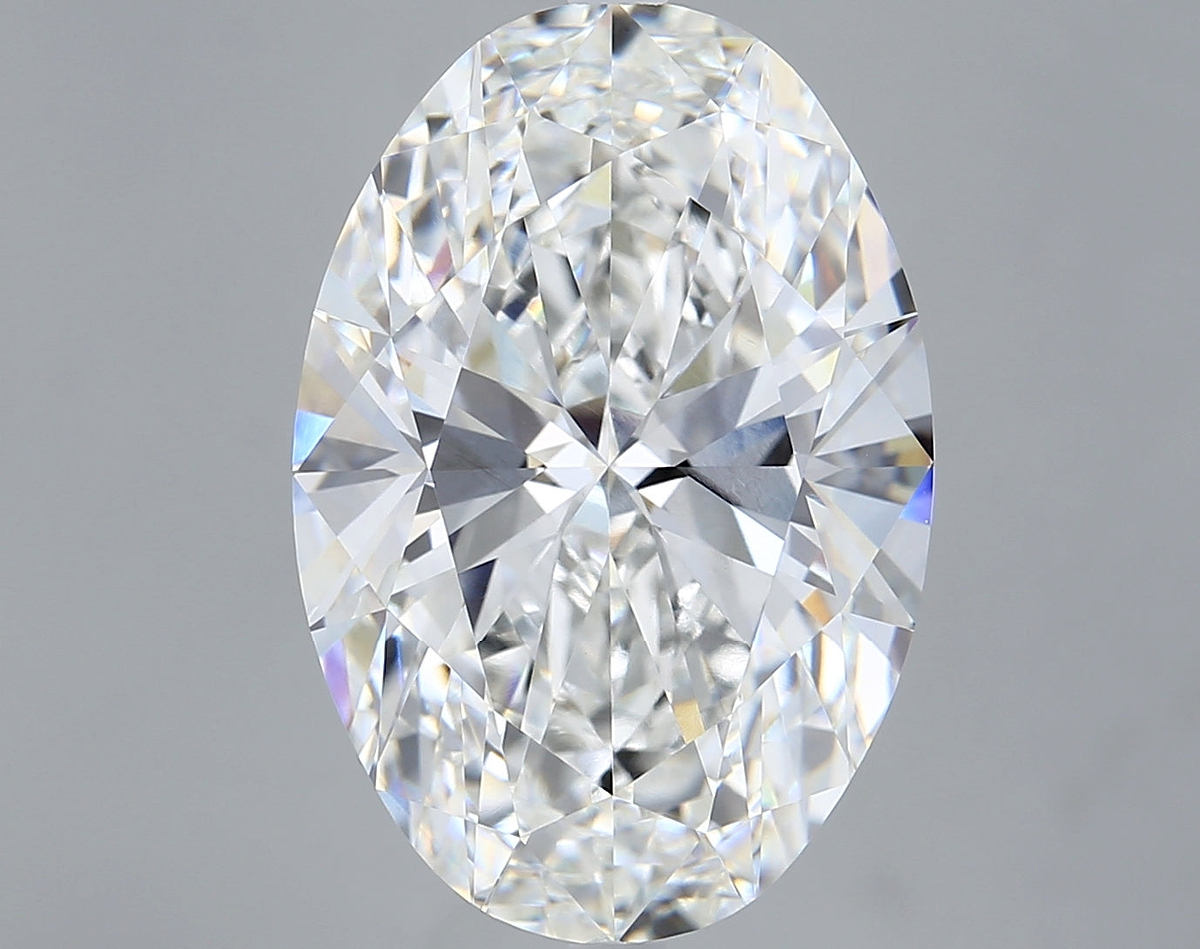10.09 Carat Oval Shaped, Ideal Cut, F Color, VVS2 Clarity, IGI Certified Lab Grown Diamond