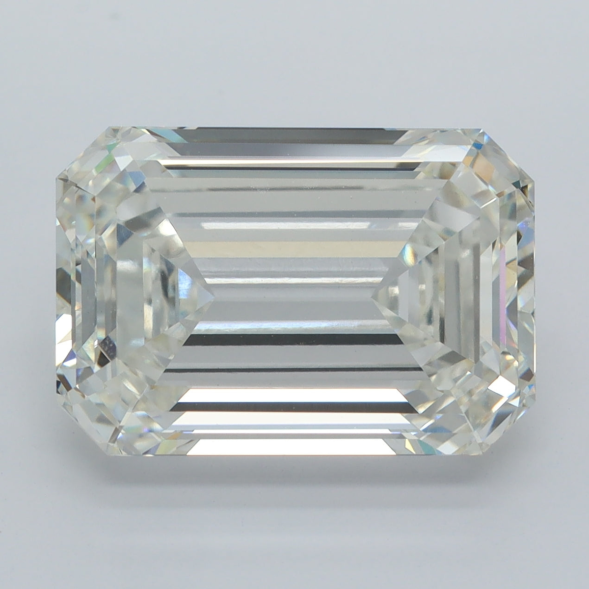 9.16 Carat Emerald Shaped, Ideal Cut, G Color, VVS2 Clarity, IGI Certified Lab Grown Diamond