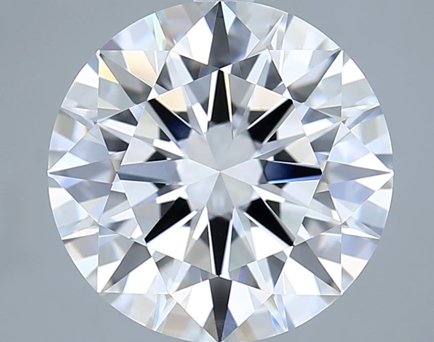 5.04 Carat Round Shaped, Ideal Cut, E Color, VVS2 Clarity, IGI Certified Lab Grown Diamond