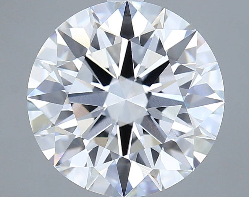 5.03 Carat Round Shaped, Ideal Cut, E Color, VVS2 Clarity, IGI Certified Lab Grown Diamond