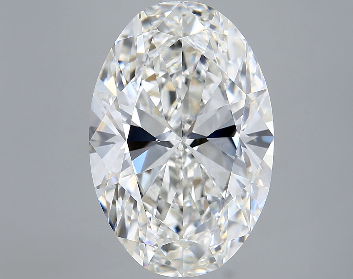 8.06 Carat Oval Shaped, Ideal Cut, F Color, VVS2 Clarity, IGI Certified Lab Grown Diamond