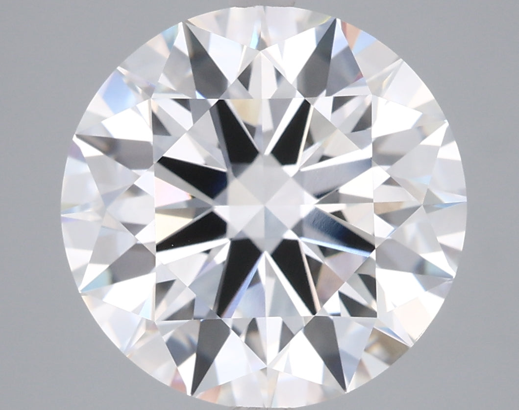 5.04 Carat Round Shaped, Ideal Cut, E Color, VVS2 Clarity, IGI Certified Lab Grown Diamond