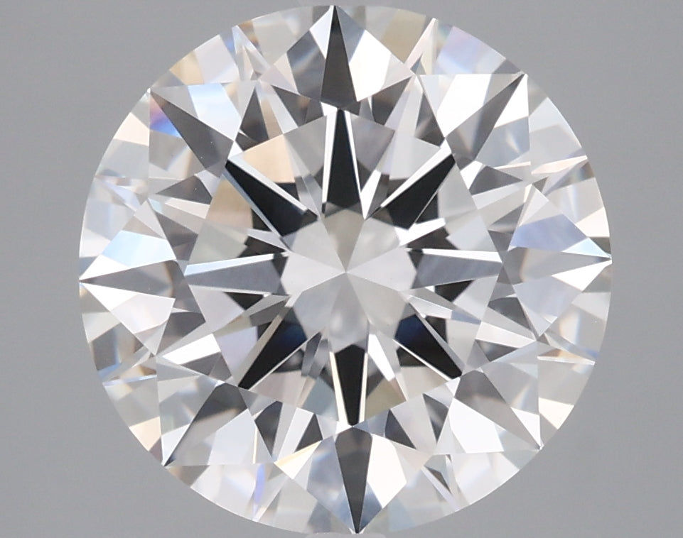 4.02 Carat Round Shaped, Ideal Cut, F Color, VVS2 Clarity, IGI Certified Lab Grown Diamond
