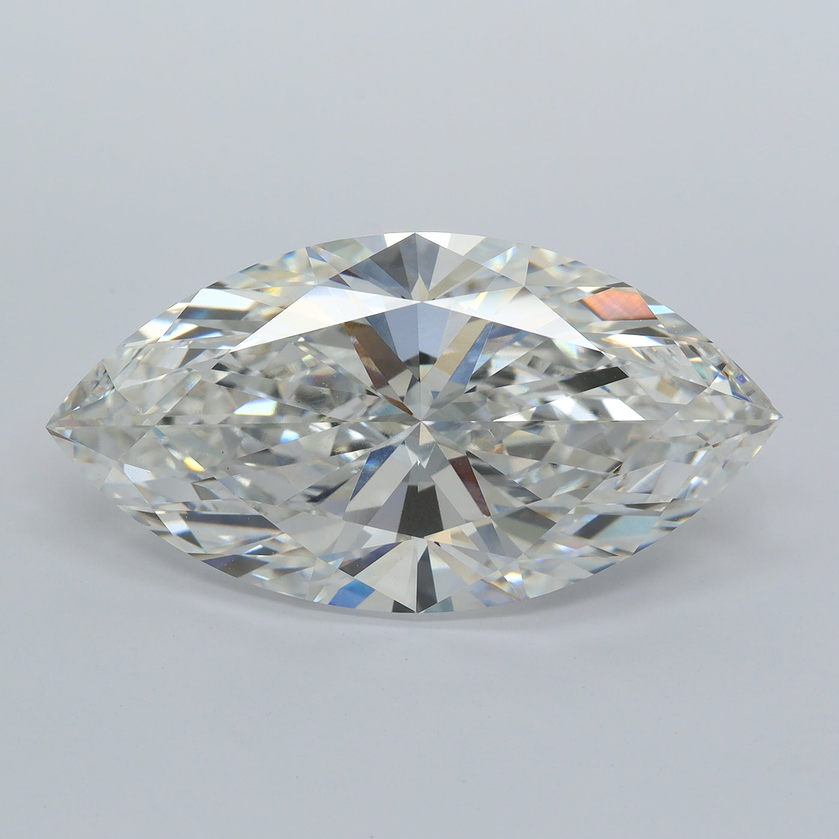 11.03 Carat Marquise Shaped, Ideal Cut, E Color, VVS2 Clarity, IGI Certified Lab Grown Diamond
