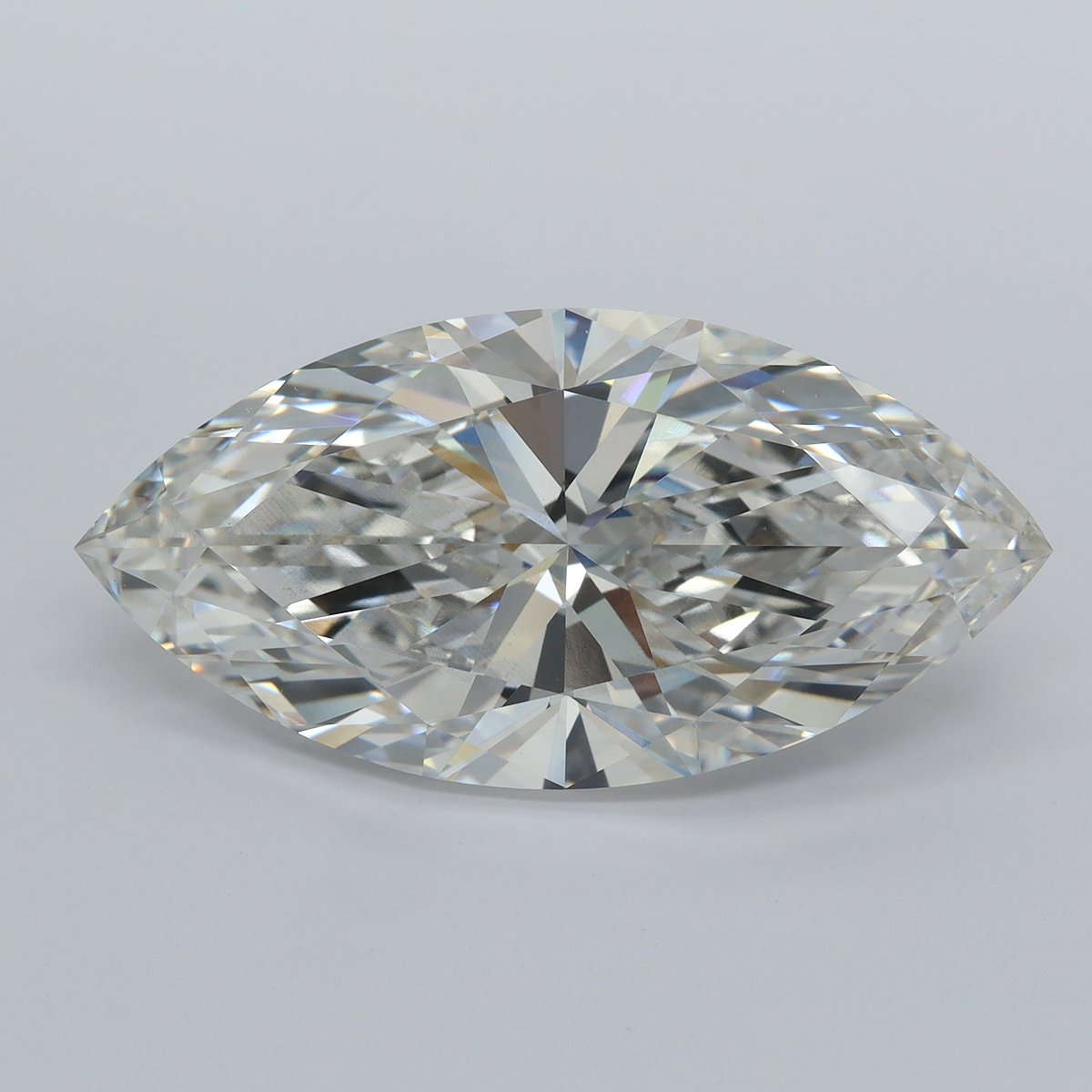 11.02 Carat Marquise Shaped, Ideal Cut, F Color, VS1 Clarity, IGI Certified Lab Grown Diamond
