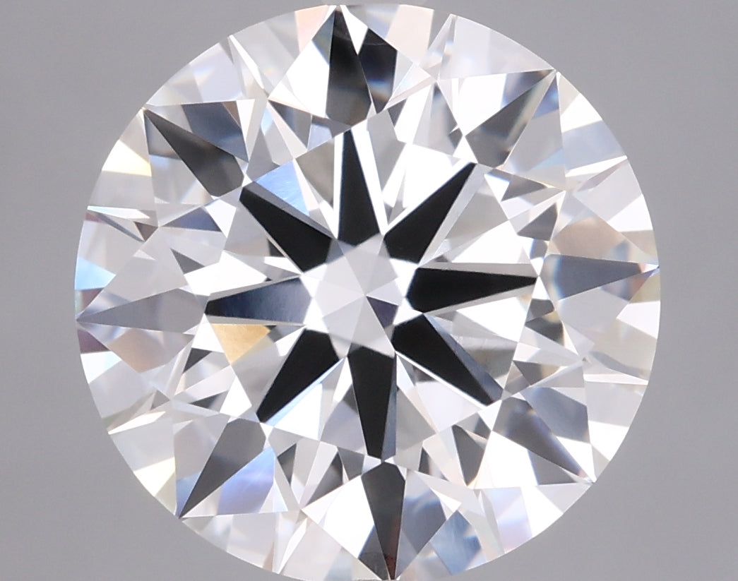 5.05 Carat Round Shaped, Ideal Cut, E Color, VVS2 Clarity, IGI Certified Lab Grown Diamond