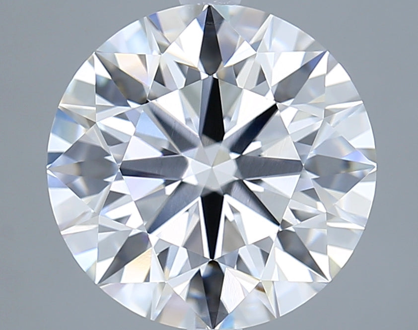 5.02 Carat Round Shaped, Ideal Cut, E Color, VVS2 Clarity, IGI Certified Lab Grown Diamond