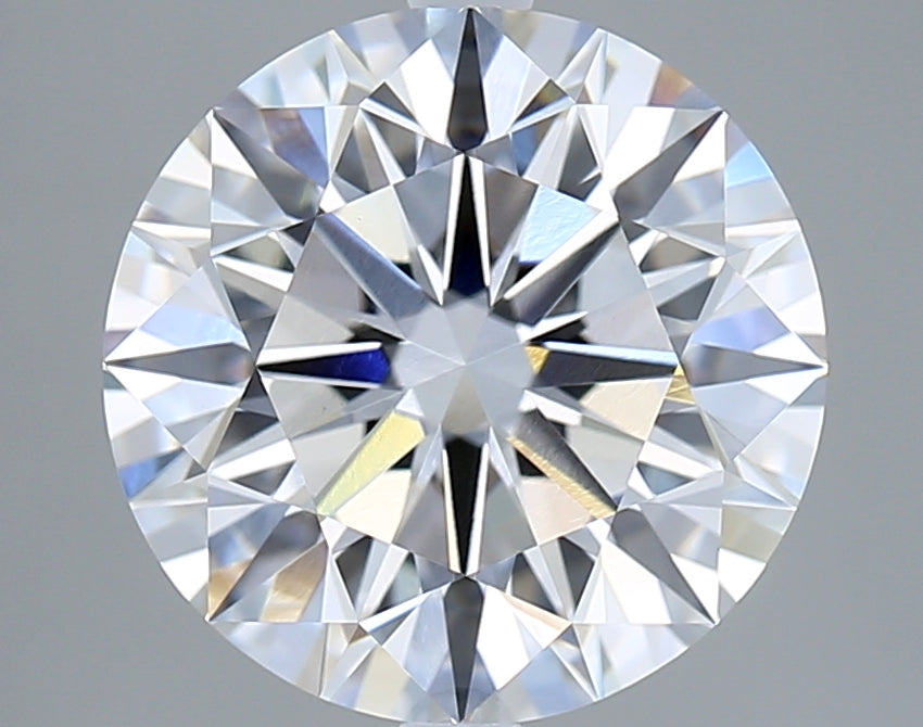 5.04 Carat Round Shaped, Ideal Cut, E Color, VVS2 Clarity, IGI Certified Lab Grown Diamond