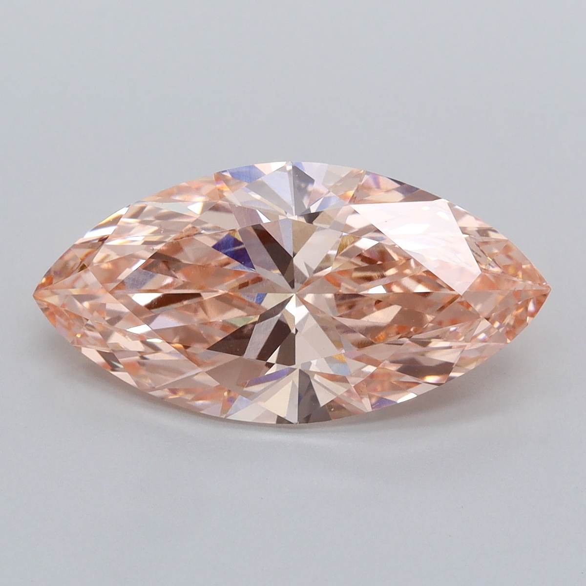 3.94 Carat Marquise Shaped, Ideal Cut, VS1 Clarity, IGI Certified Lab Grown Diamond