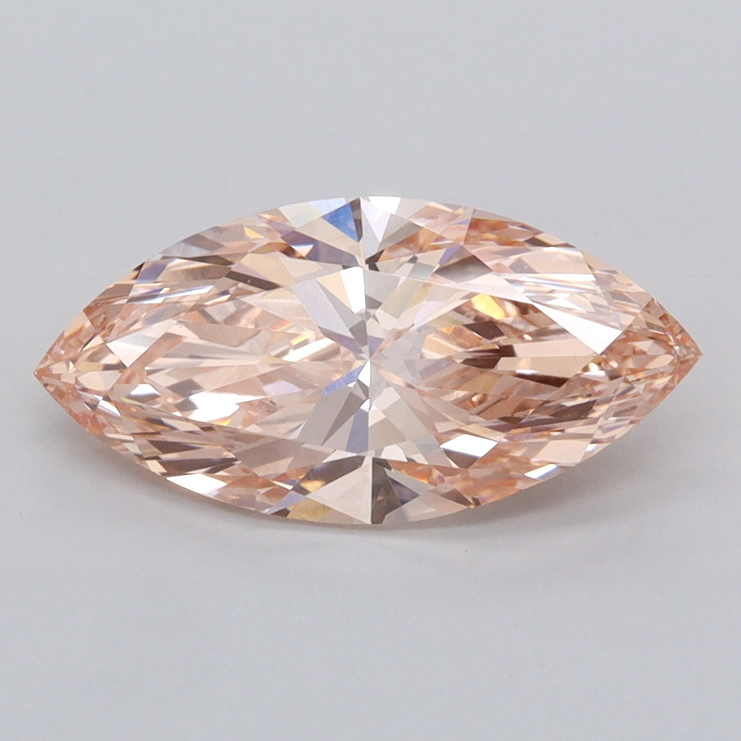 2.02 Carat Marquise Shaped, Ideal Cut, VVS2 Clarity, IGI Certified Lab Grown Diamond