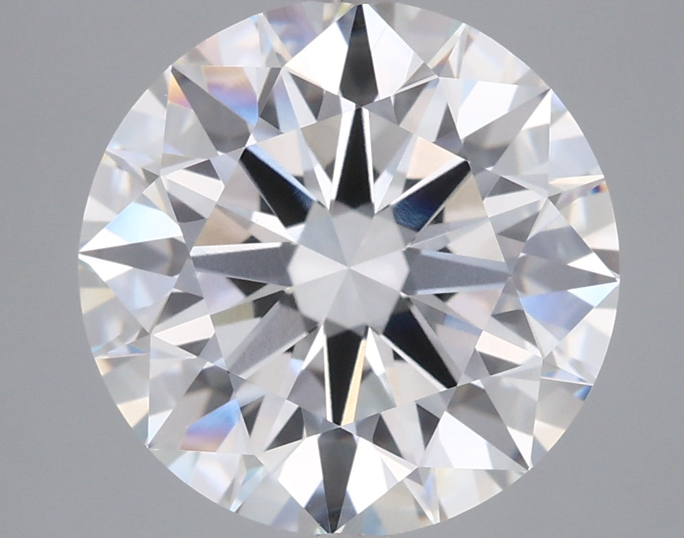5.03 Carat Round Shaped, Ideal Cut, E Color, VVS2 Clarity, IGI Certified Lab Grown Diamond
