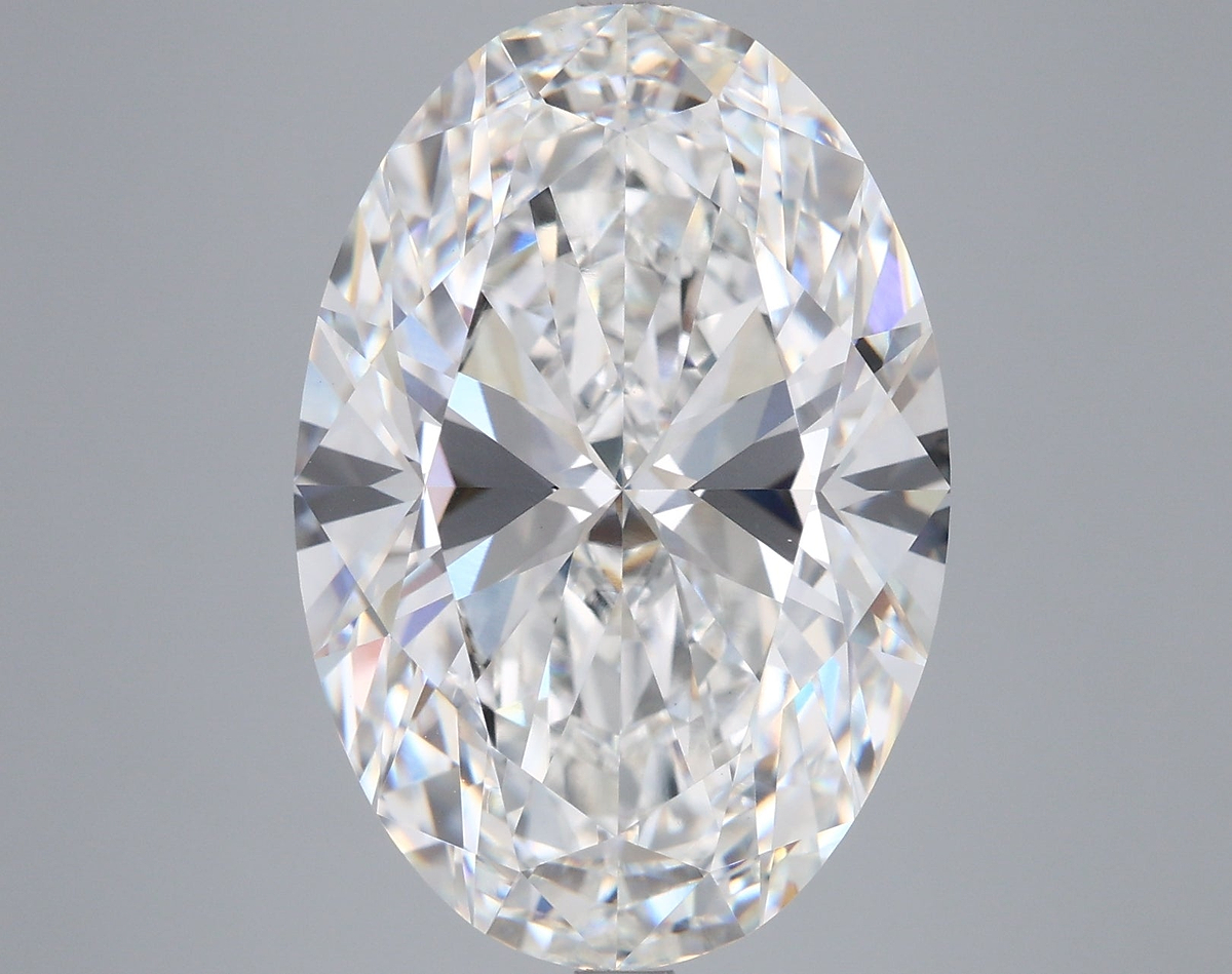 10.04 Carat Oval Shaped, Ideal Cut, E Color, VVS2 Clarity, IGI Certified Lab Grown Diamond