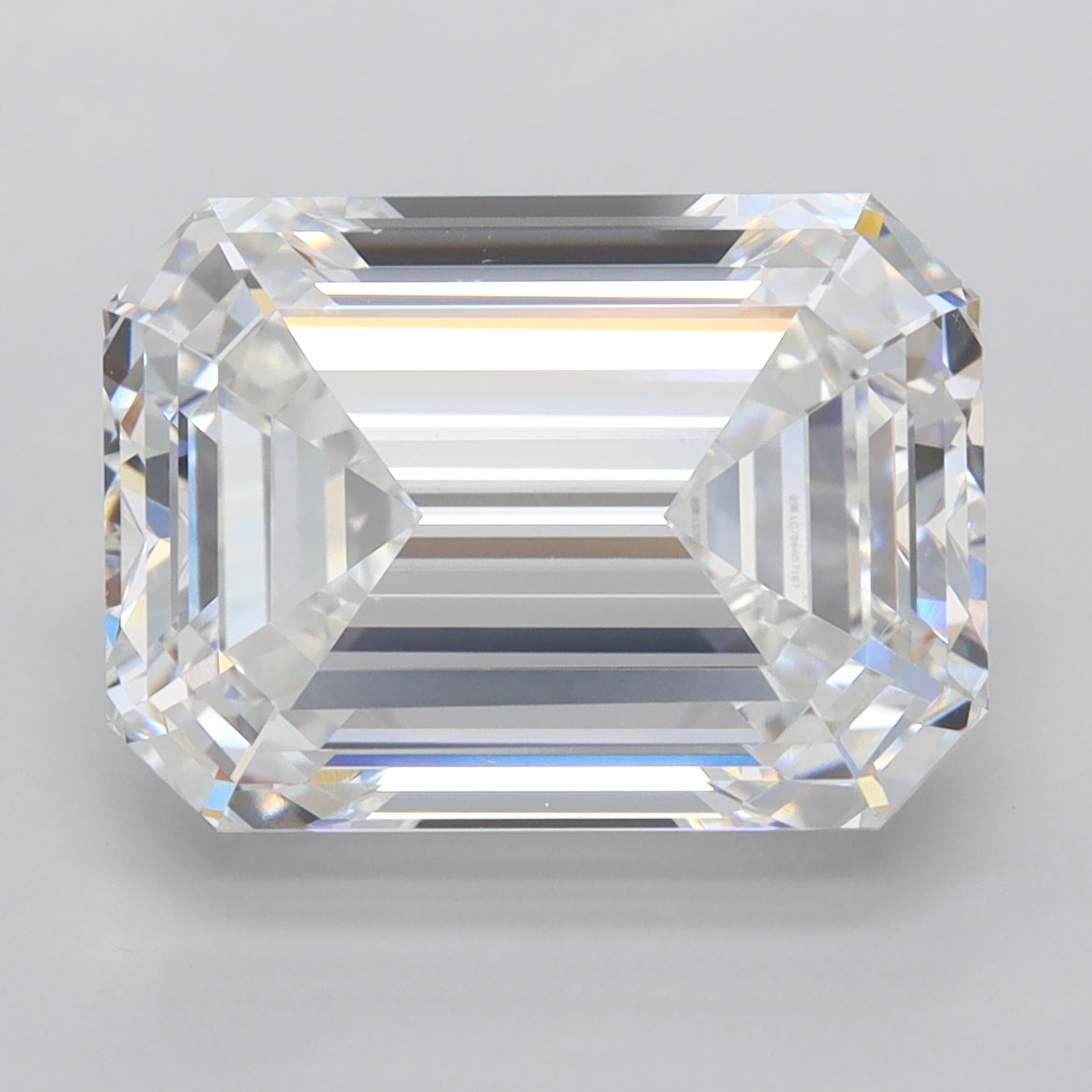 7.11 Carat Emerald Shaped, Ideal Cut, E Color, VVS2 Clarity, IGI Certified Lab Grown Diamond