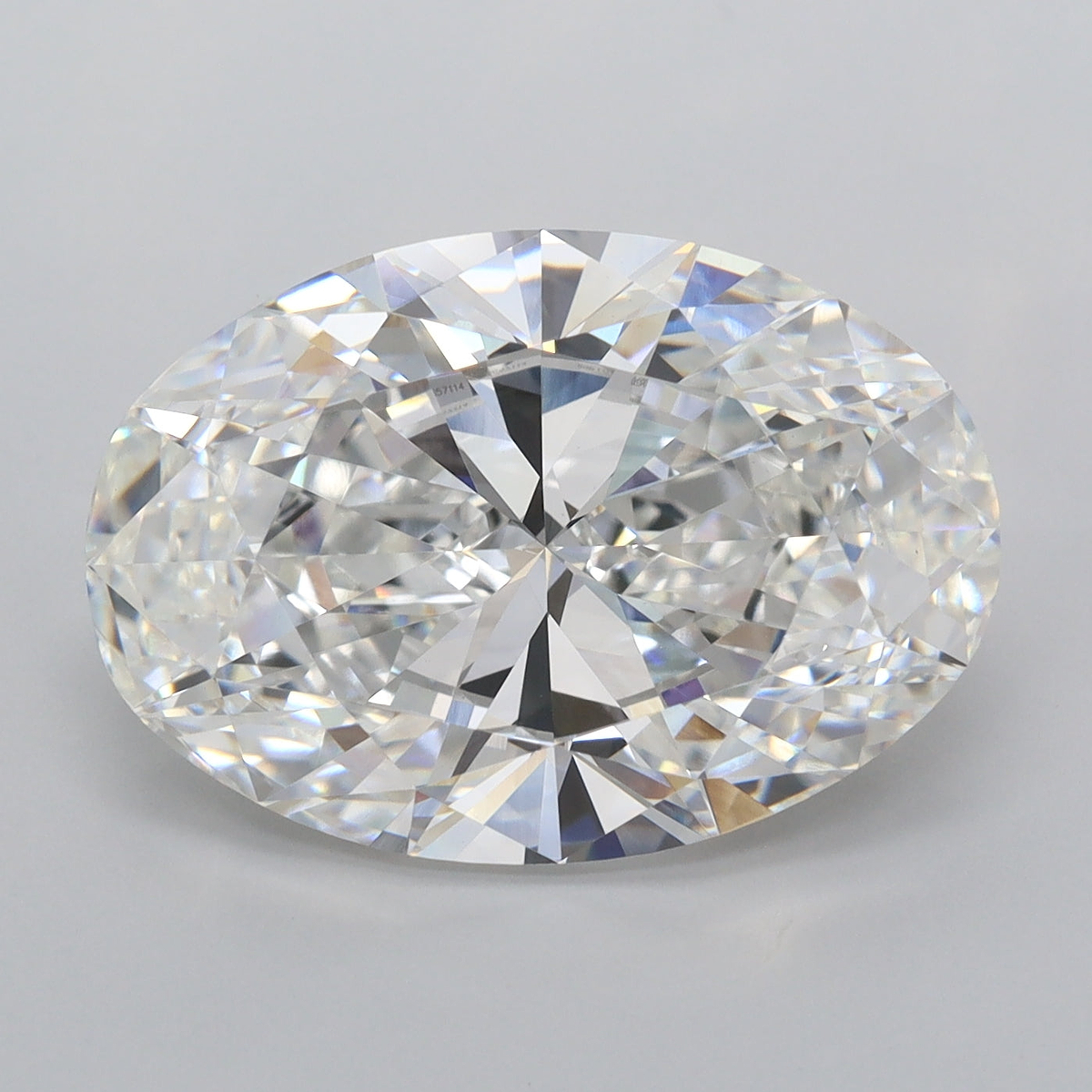 7.01 Carat Oval Shaped, Ideal Cut, F Color, VS1 Clarity, IGI Certified Lab Grown Diamond
