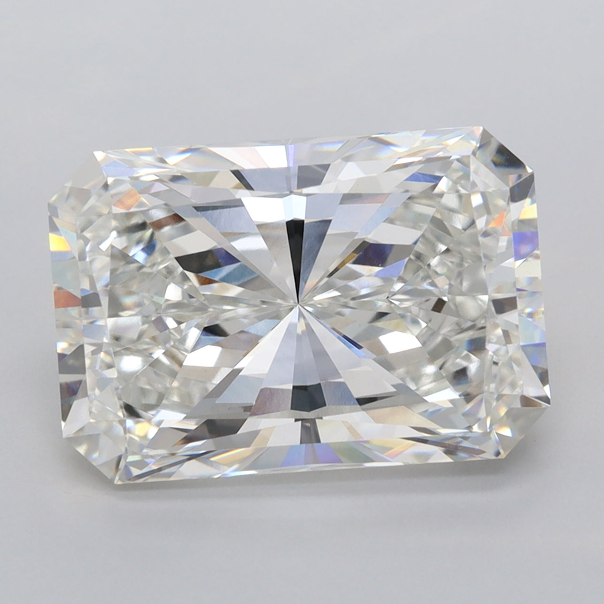 7.07 Carat Radiant Shaped, Ideal Cut, G Color, VVS2 Clarity, IGI Certified Lab Grown Diamond