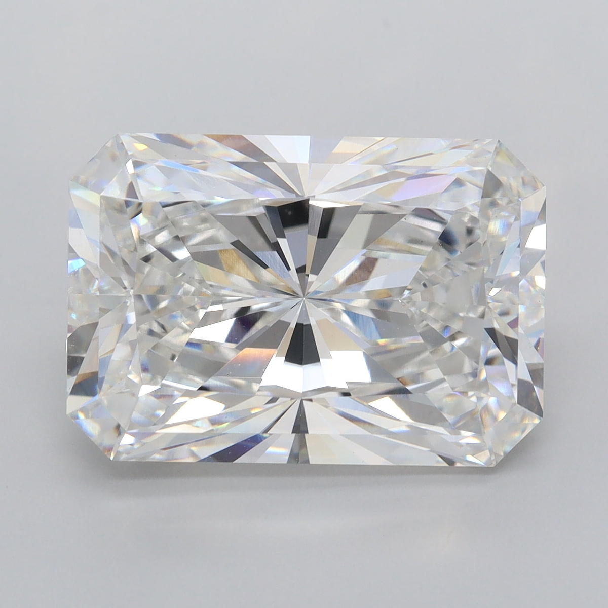 9.22 Carat Radiant Shaped, Ideal Cut, F Color, VS1 Clarity, IGI Certified Lab Grown Diamond