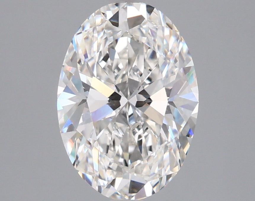 2.07 Carat Oval Shaped, Ideal Cut, F Color, VVS2 Clarity, IGI Certified Lab Grown Diamond