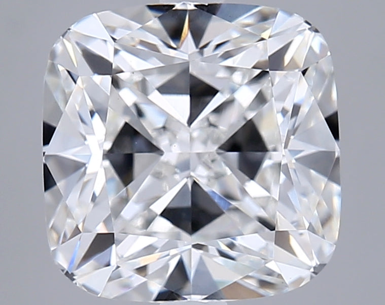 5.24 Carat Cushion Shaped, Ideal Cut, F Color, VVS2 Clarity, IGI Certified Lab Grown Diamond