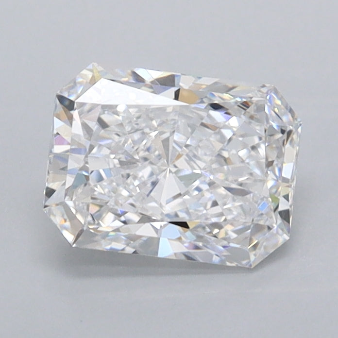 1.01 Carat Radiant Shaped, Ideal Cut, D Color, VVS2 Clarity, IGI Certified Lab Grown Diamond