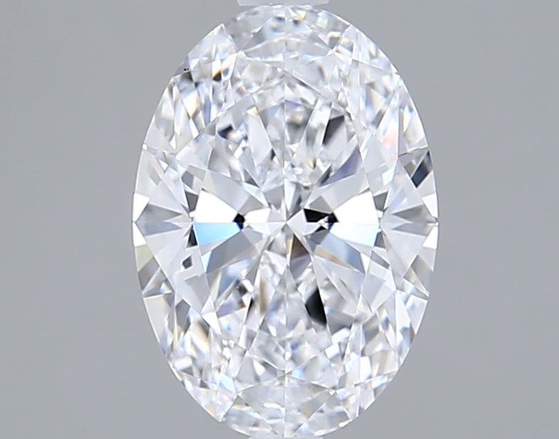 1.90 Carat Oval Shaped, Ideal Cut, D Color, FL Clarity, IGI Certified Lab Grown Diamond