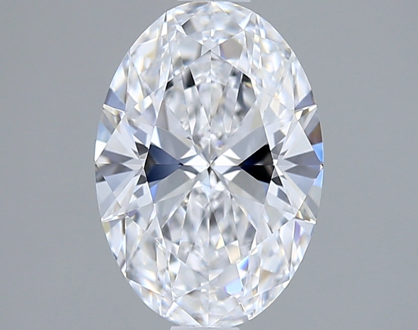 1.53 Carat Oval Shaped, Ideal Cut, D Color, VS1 Clarity, IGI Certified Lab Grown Diamond