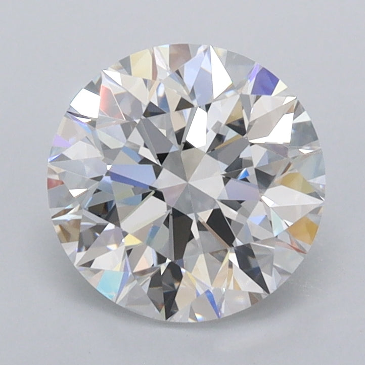 1.60 Carat Round Shaped, Excellent Cut, D Color, VVS2 Clarity, IGI Certified Lab Grown Diamond