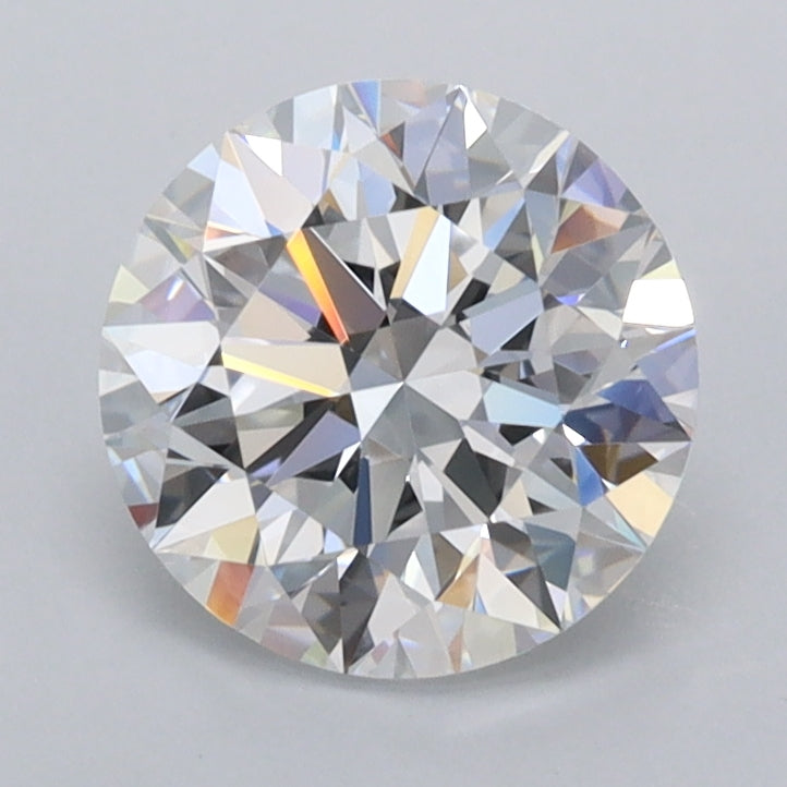 1.60 Carat Round Shaped, Ideal Cut, D Color, VVS2 Clarity, IGI Certified Lab Grown Diamond
