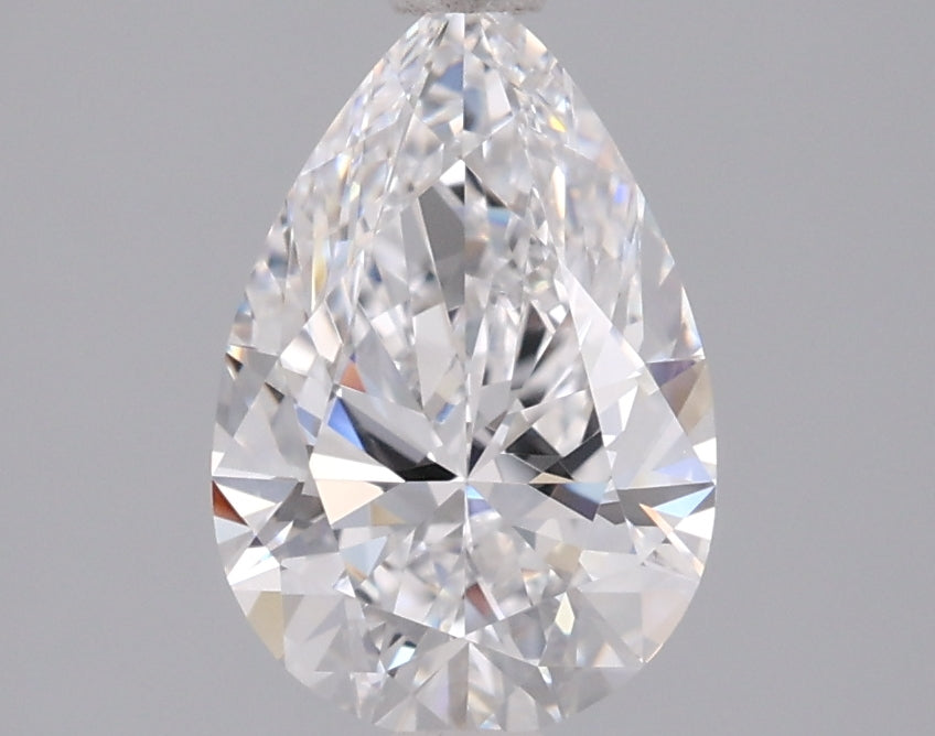 1.52 Carat Pear Shaped, Ideal Cut, D Color, VVS2 Clarity, IGI Certified Lab Grown Diamond