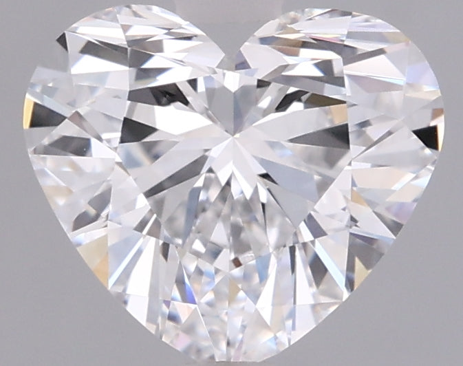 1.53 Carat Heart Shaped, Ideal Cut, D Color, IF Clarity, IGI Certified Lab Grown Diamond
