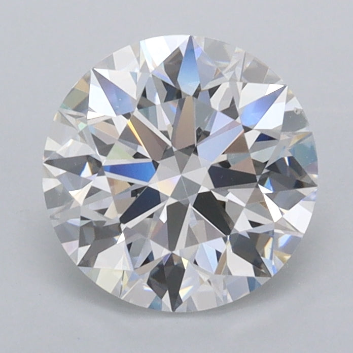 1.51 Carat Round Shaped, Ideal Cut, D Color, VS2 Clarity, IGI Certified Lab Grown Diamond
