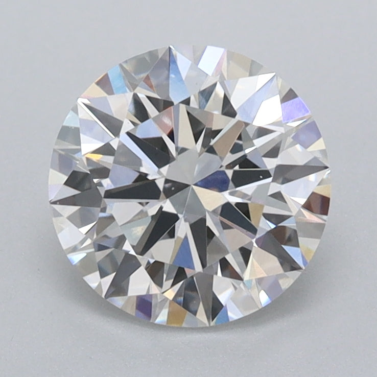 1.53 Carat Round Shaped, Ideal Cut, E Color, VVS2 Clarity, IGI Certified Lab Grown Diamond