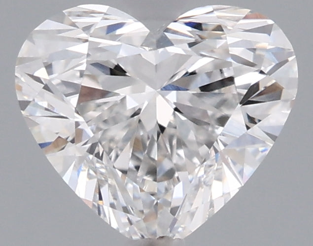 1.48 Carat Heart Shaped, Ideal Cut, E Color, VVS2 Clarity, IGI Certified Lab Grown Diamond