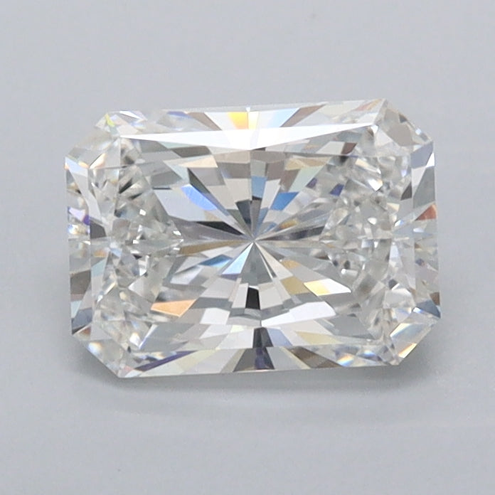 1.05 Carat Radiant Shaped, Ideal Cut, E Color, VVS2 Clarity, IGI Certified Lab Grown Diamond