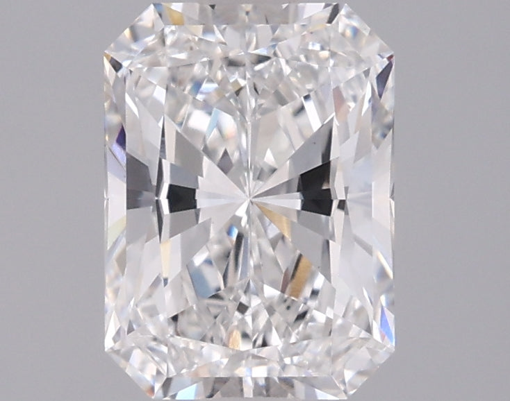 1.41 Carat Radiant Shaped, Ideal Cut, E Color, VVS2 Clarity, IGI Certified Lab Grown Diamond