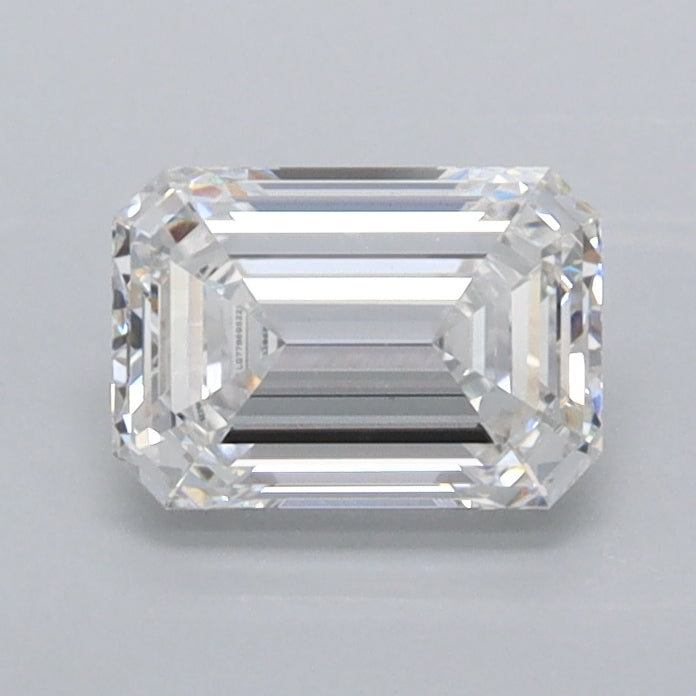 0.92 Carat Emerald Shaped, Ideal Cut, E Color, VVS2 Clarity, IGI Certified Lab Grown Diamond