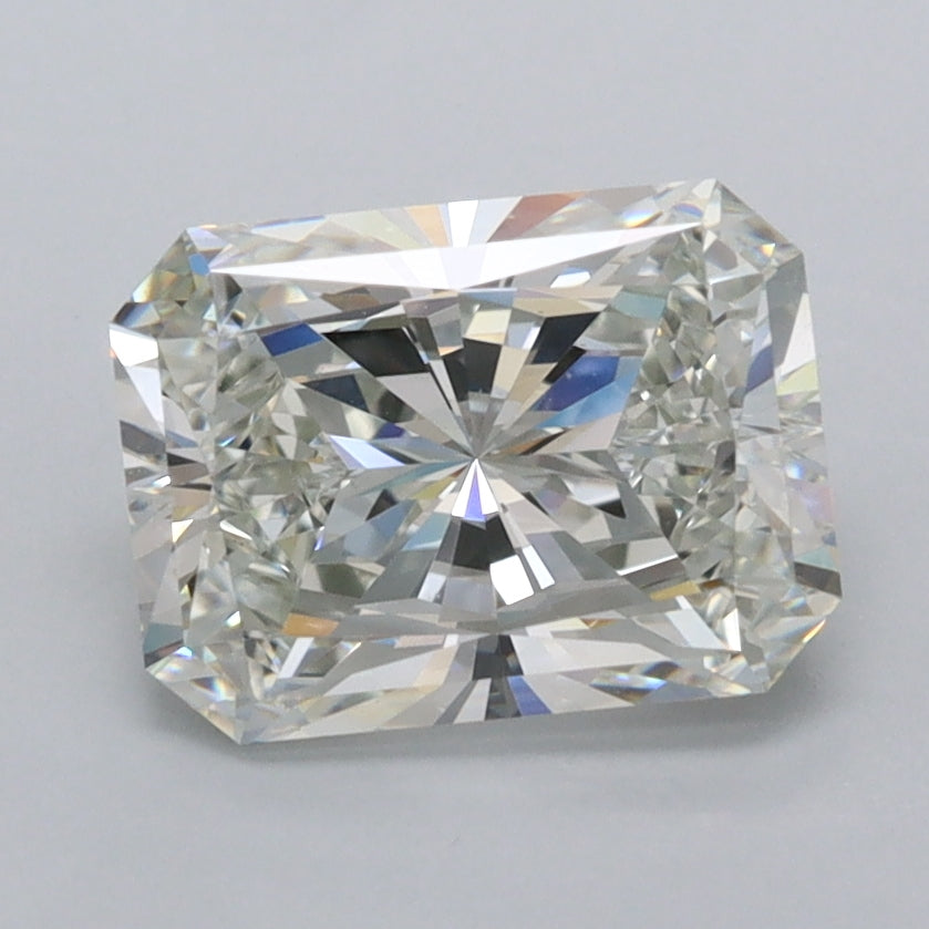 2.03 Carat Radiant Shaped, Ideal Cut, G Color, VVS2 Clarity, IGI Certified Lab Grown Diamond