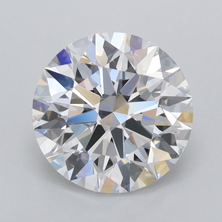 1.44 Carat Round Shaped, Ideal Cut, D Color, FL Clarity, IGI Certified Lab Grown Diamond
