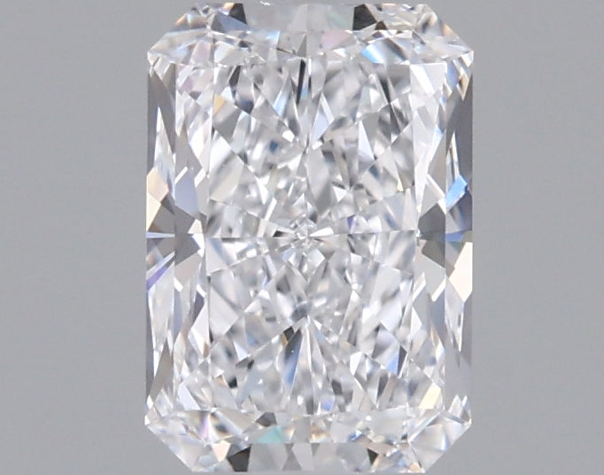 1.08 Carat Radiant Shaped, Ideal Cut, D Color, VVS2 Clarity, IGI Certified Lab Grown Diamond