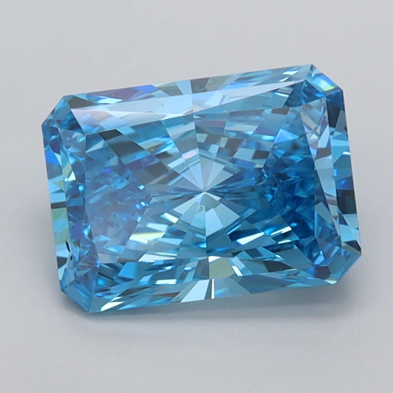 1.51 Carat Radiant Shaped, Ideal Cut, VVS2 Clarity, IGI Certified Lab Grown Diamond