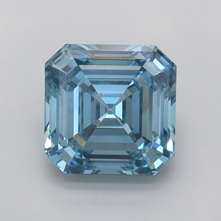 1.06 Carat Asscher Shaped, Ideal Cut, VS1 Clarity, IGI Certified Lab Grown Diamond