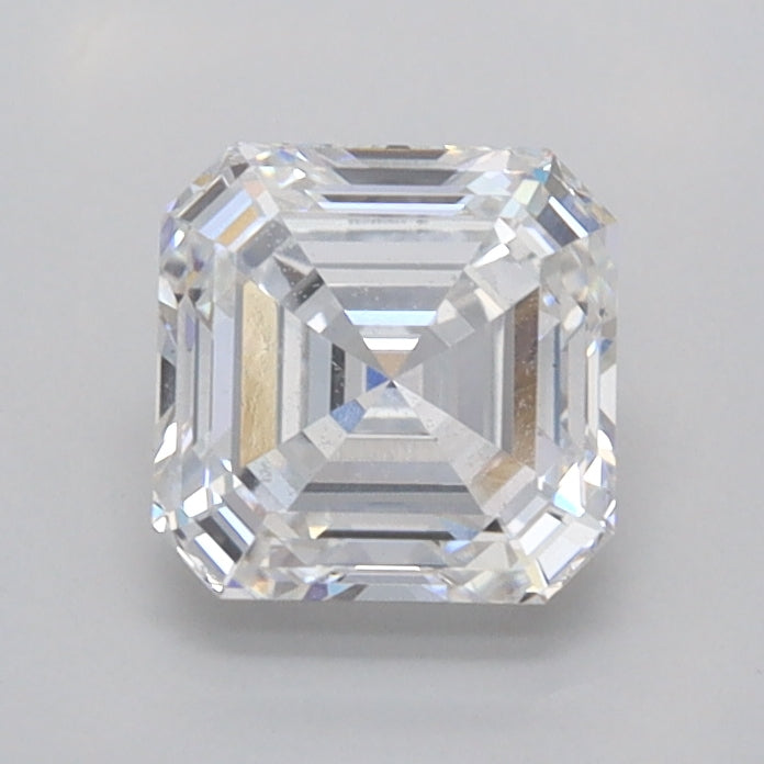 1.05 Carat Asscher Shaped, Ideal Cut, D Color, VVS2 Clarity, IGI Certified Lab Grown Diamond