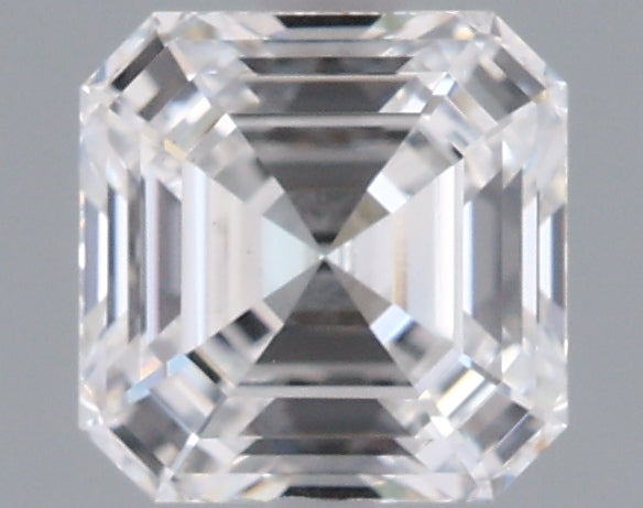 1.06 Carat Asscher Shaped, Ideal Cut, D Color, VS1 Clarity, IGI Certified Lab Grown Diamond