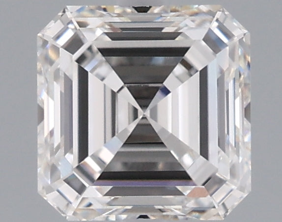 1.58 Carat Asscher Shaped, Excellent Cut, E Color, VVS2 Clarity, IGI Certified Lab Grown Diamond