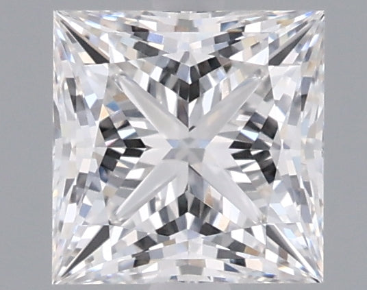 1.05 Carat Princess Shaped, Ideal Cut, E Color, VVS1 Clarity, IGI Certified Lab Grown Diamond