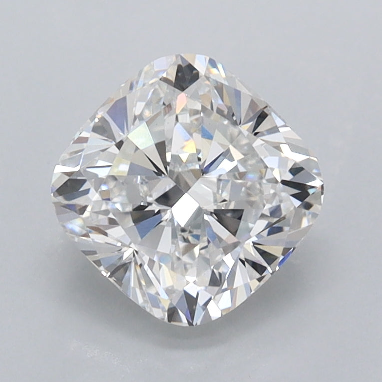 1.51 Carat Cushion Shaped, Excellent Cut, E Color, VVS2 Clarity, IGI Certified Lab Grown Diamond